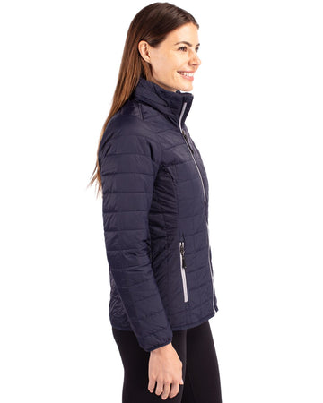 Cutter & Buck Women's Rainier Recycled Insulated Puffer Full Zip Jacket