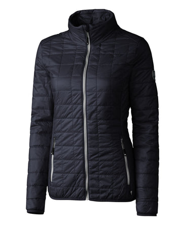 Cutter & Buck Women's Rainier Recycled Insulated Puffer Full Zip Jacket