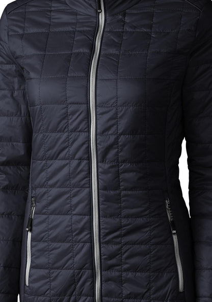 Cutter & Buck Women's Rainier Recycled Insulated Puffer Full Zip Jacket
