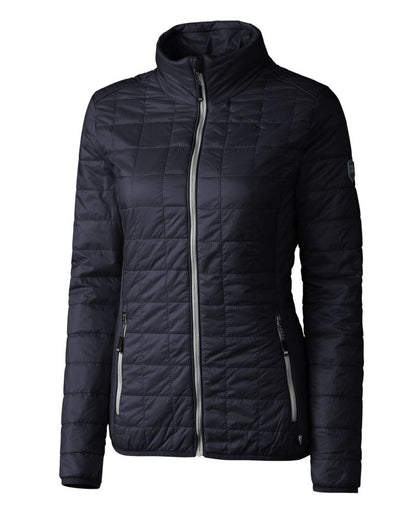 Cutter & Buck Women's Rainier Recycled Insulated Puffer Full Zip Jacket