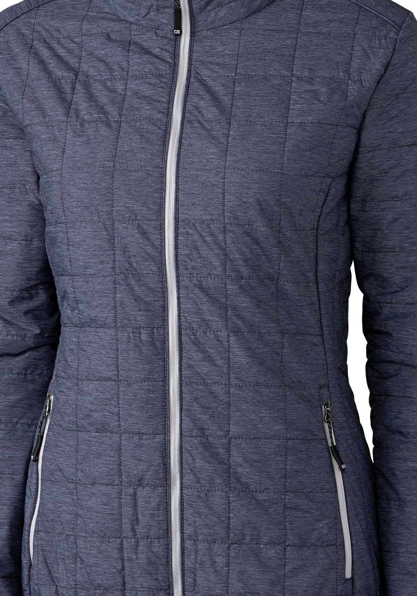 Cutter & Buck Women's Rainier Recycled Insulated Puffer Full Zip Jacket