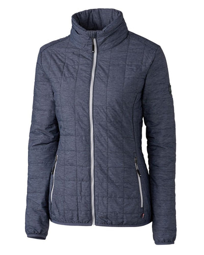 Cutter & Buck Women's Rainier Recycled Insulated Puffer Full Zip Jacket