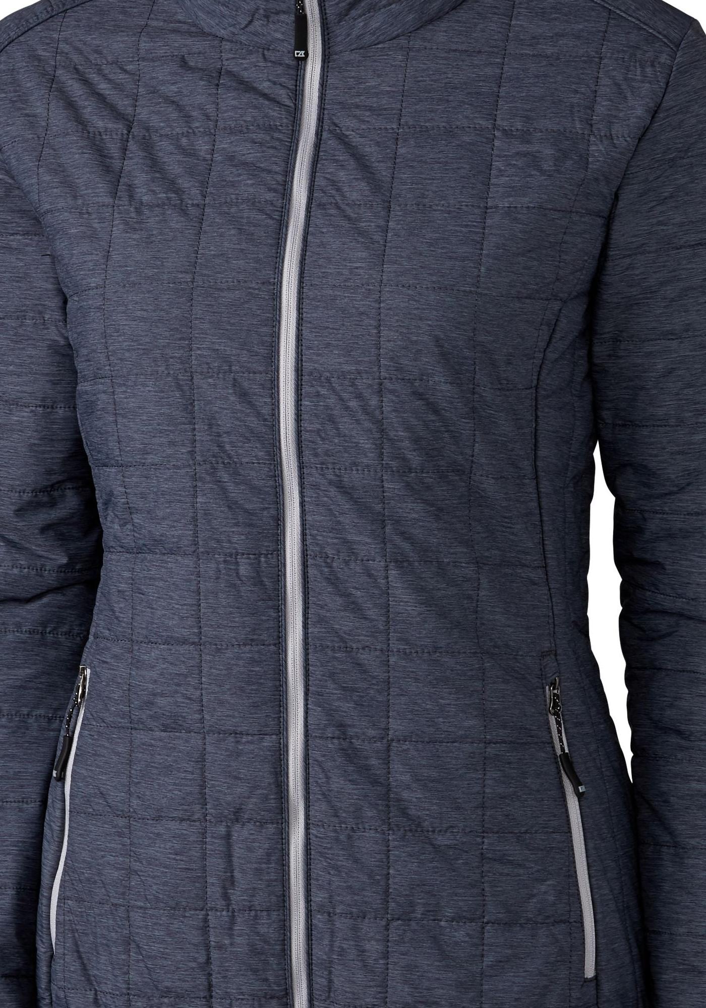 Cutter & Buck Women's Rainier Recycled Insulated Puffer Full Zip Jacket