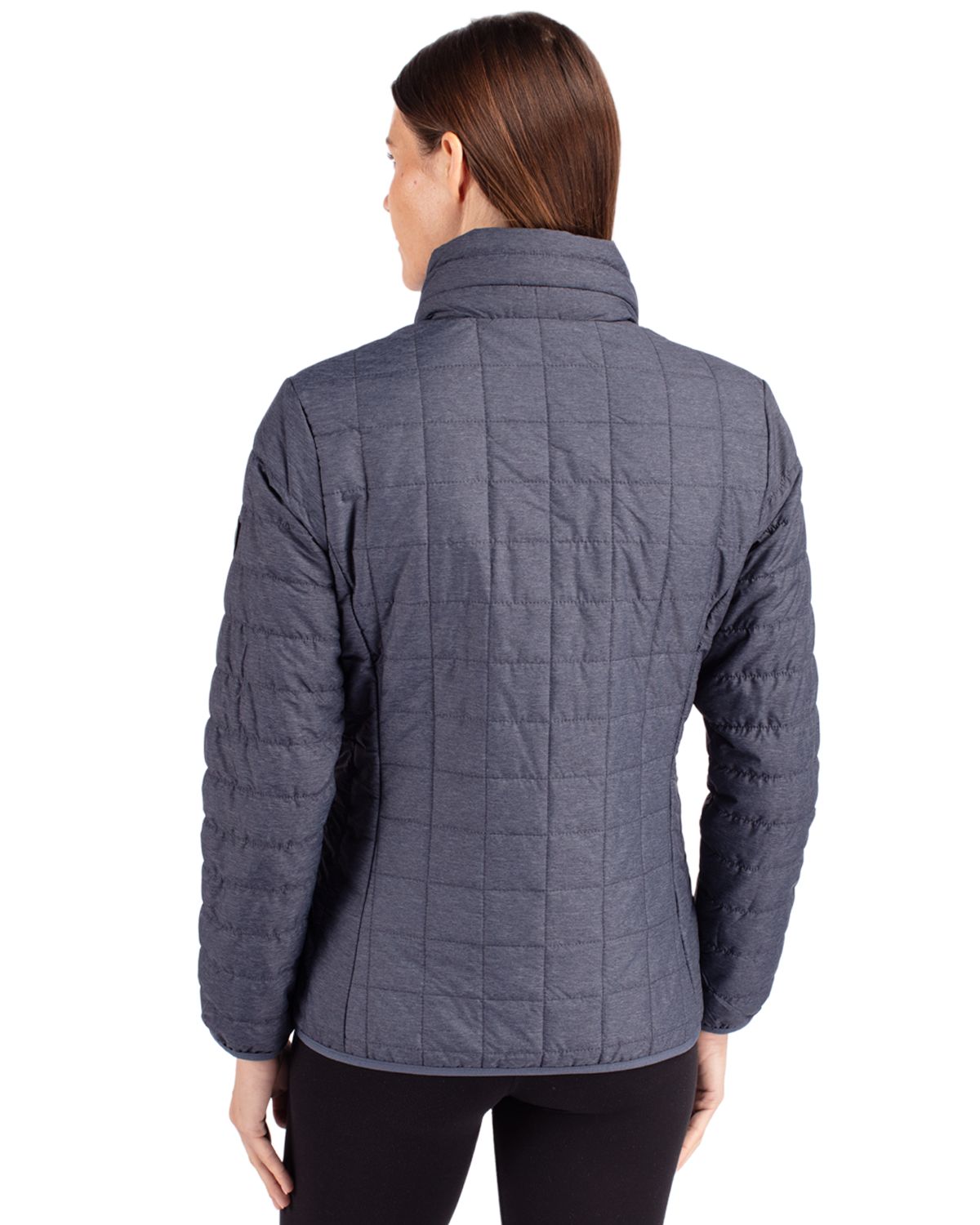 Cutter & Buck Women's Rainier Recycled Insulated Puffer Full Zip Jacket