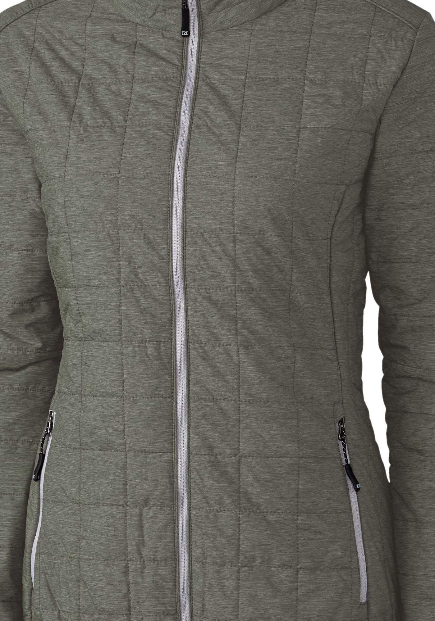 Cutter & Buck Women's Rainier Recycled Insulated Puffer Full Zip Jacket