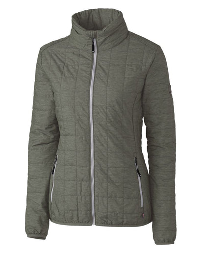 Cutter & Buck Women's Rainier Recycled Insulated Puffer Full Zip Jacket