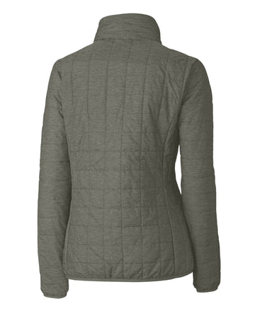 Cutter & Buck Women's Rainier Recycled Insulated Puffer Full Zip Jacket