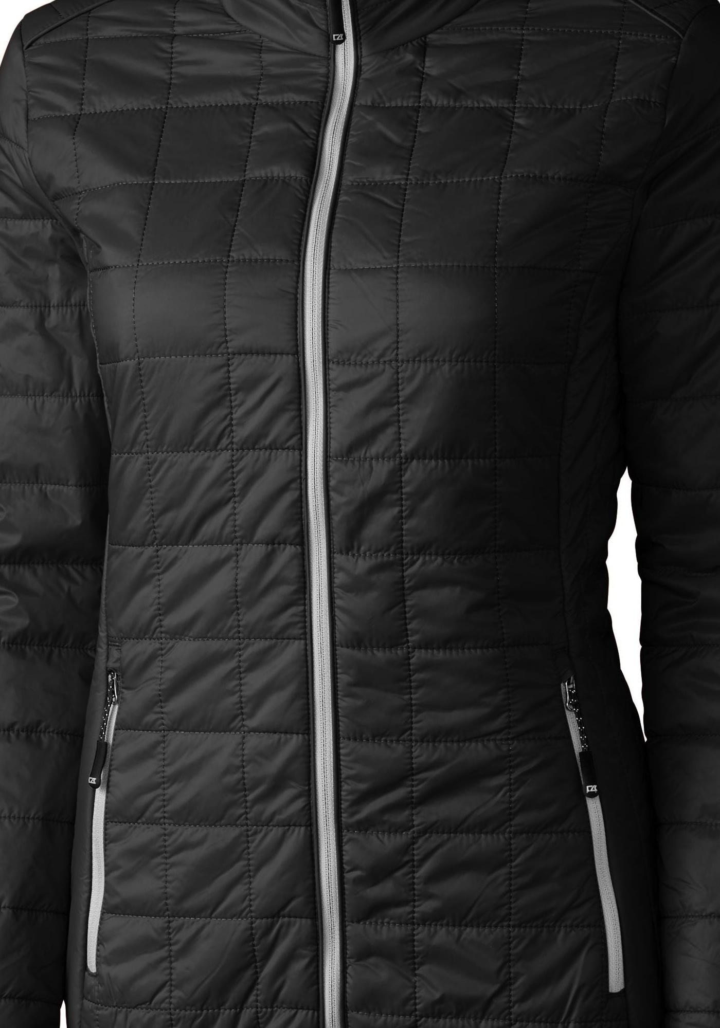 Cutter & Buck Women's Rainier Recycled Insulated Puffer Full Zip Jacket