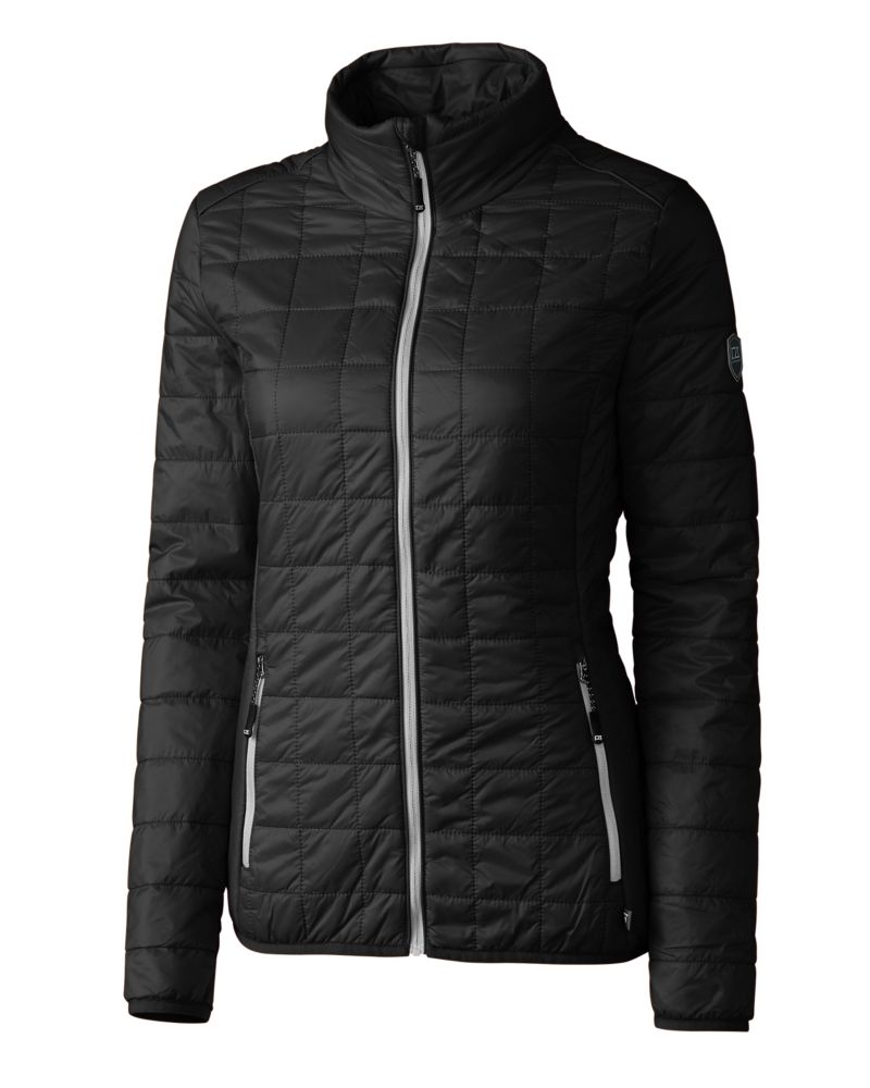 Cutter & Buck Women's Rainier Recycled Insulated Puffer Full Zip Jacket