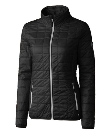 Cutter & Buck Women's Rainier Recycled Insulated Puffer Full Zip Jacket