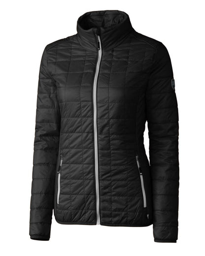 Cutter & Buck Women's Rainier Recycled Insulated Puffer Full Zip Jacket
