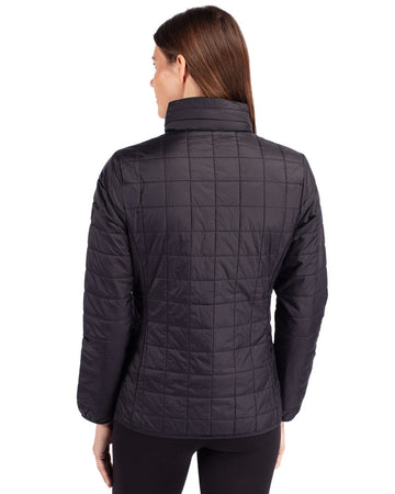 Cutter & Buck Women's Rainier Recycled Insulated Puffer Full Zip Jacket