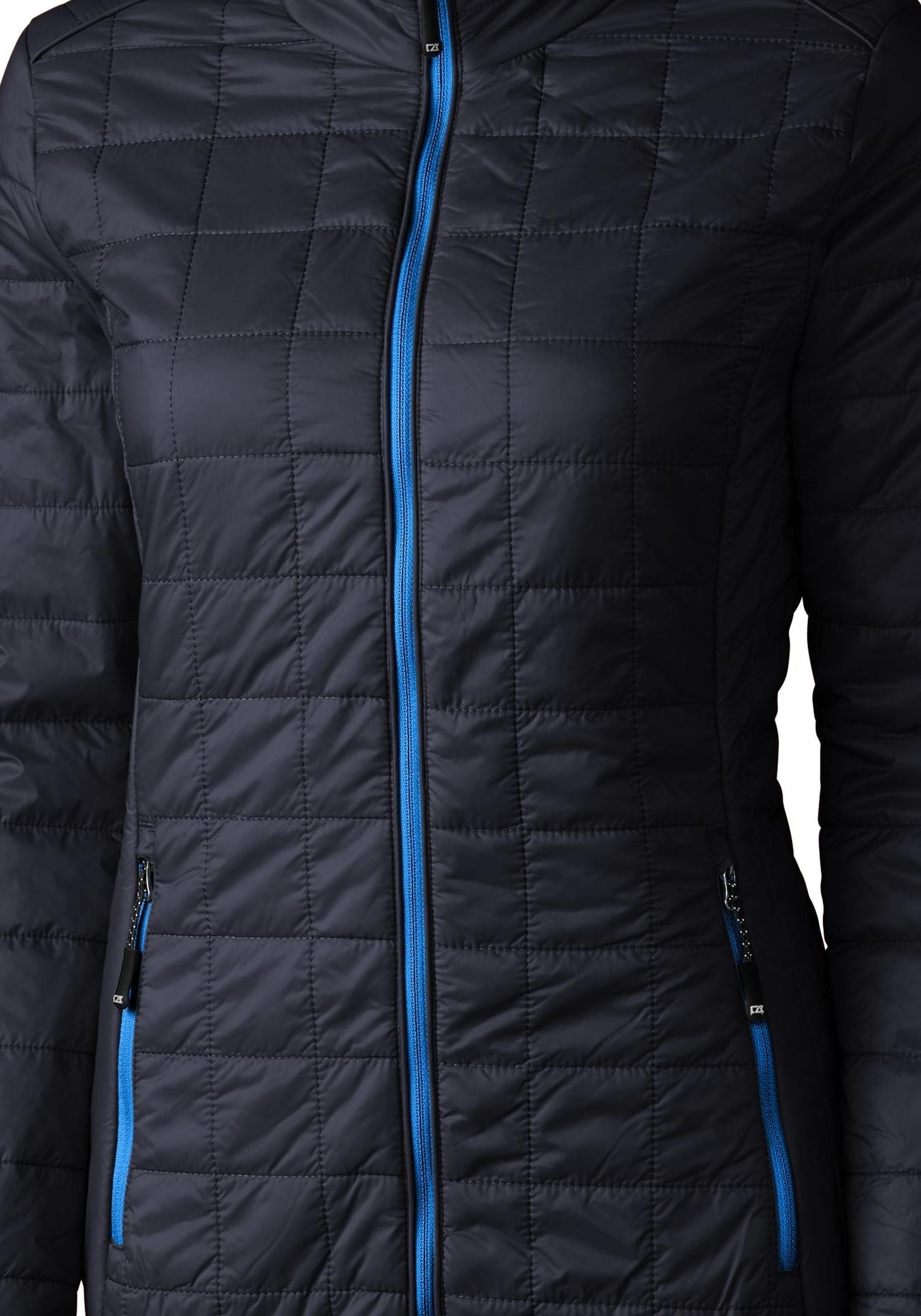 Cutter & Buck Women's Rainier Recycled Insulated Puffer Full Zip Jacket