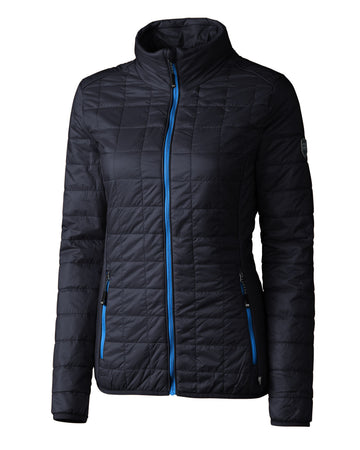 Cutter & Buck Women's Rainier Recycled Insulated Puffer Full Zip Jacket