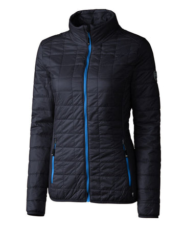 Cutter & Buck Women's Rainier Recycled Insulated Puffer Full Zip Jacket