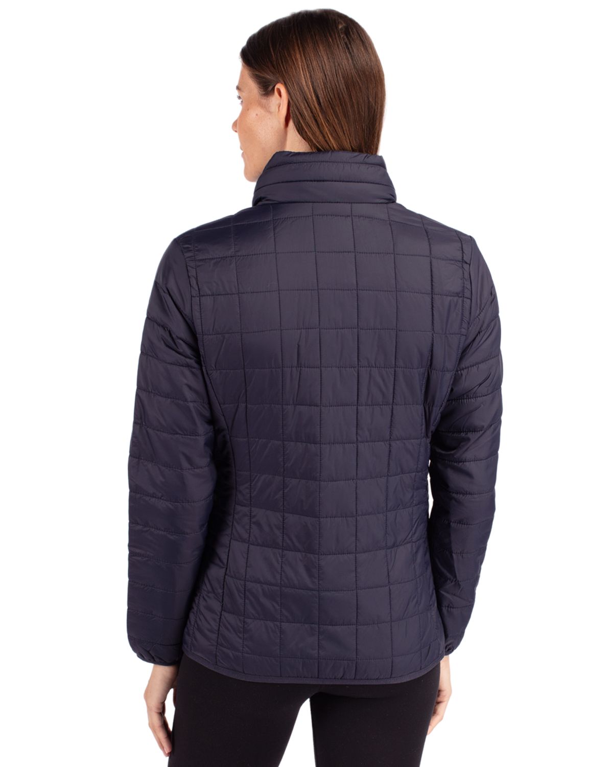 Cutter & Buck Women's Rainier Recycled Insulated Puffer Full Zip Jacket