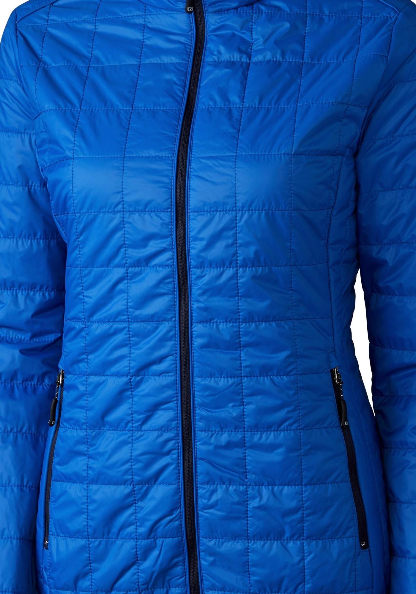 Cutter & Buck Women's Rainier Recycled Insulated Puffer Full Zip Jacket
