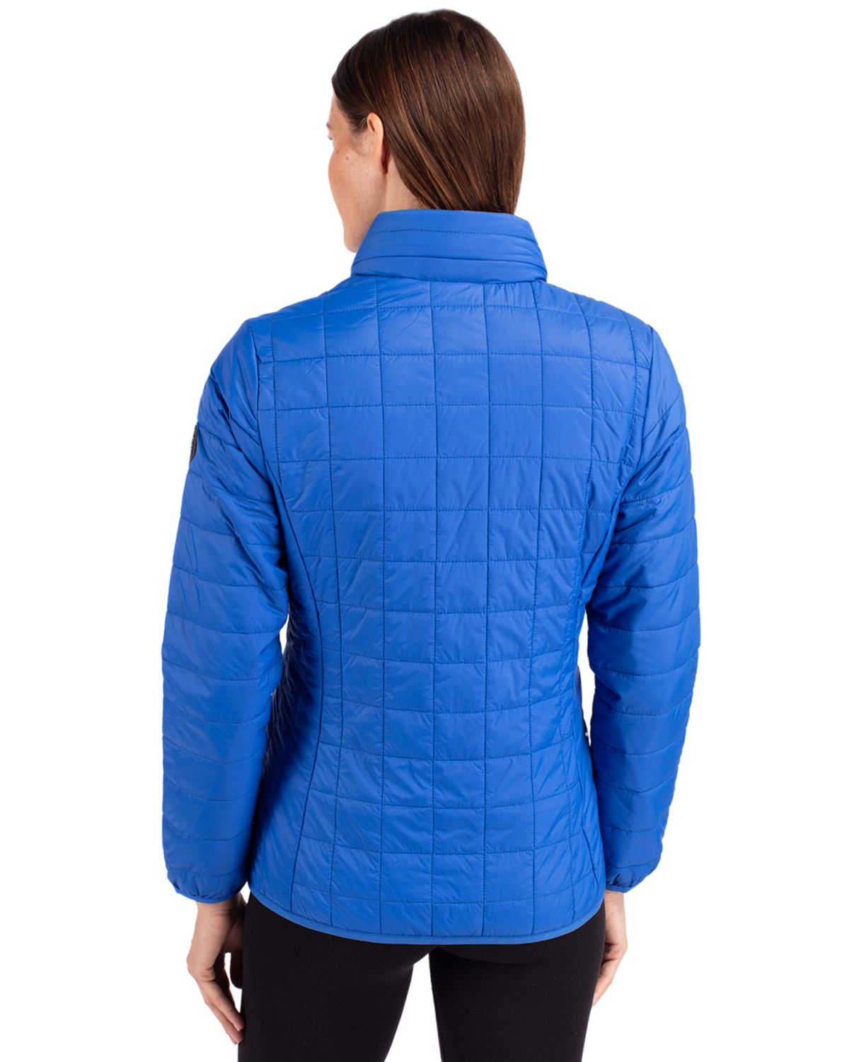 Cutter & Buck Women's Rainier Recycled Insulated Puffer Full Zip Jacket