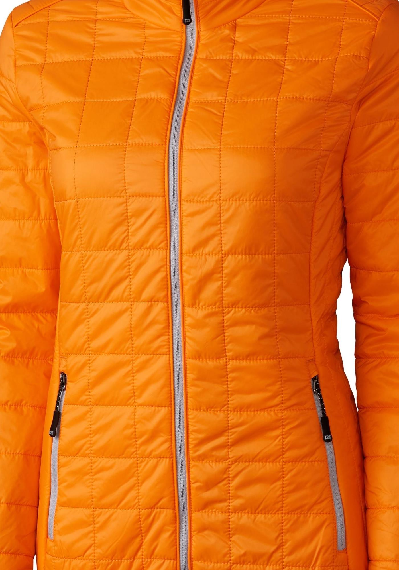 Cutter & Buck Women's Rainier Recycled Insulated Puffer Full Zip Jacket