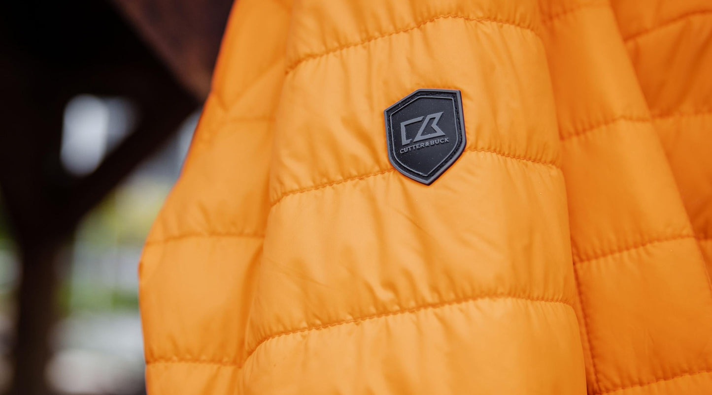 Cutter & Buck Women's Rainier Recycled Insulated Puffer Full Zip Jacket