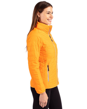 Cutter & Buck Women's Rainier Recycled Insulated Puffer Full Zip Jacket