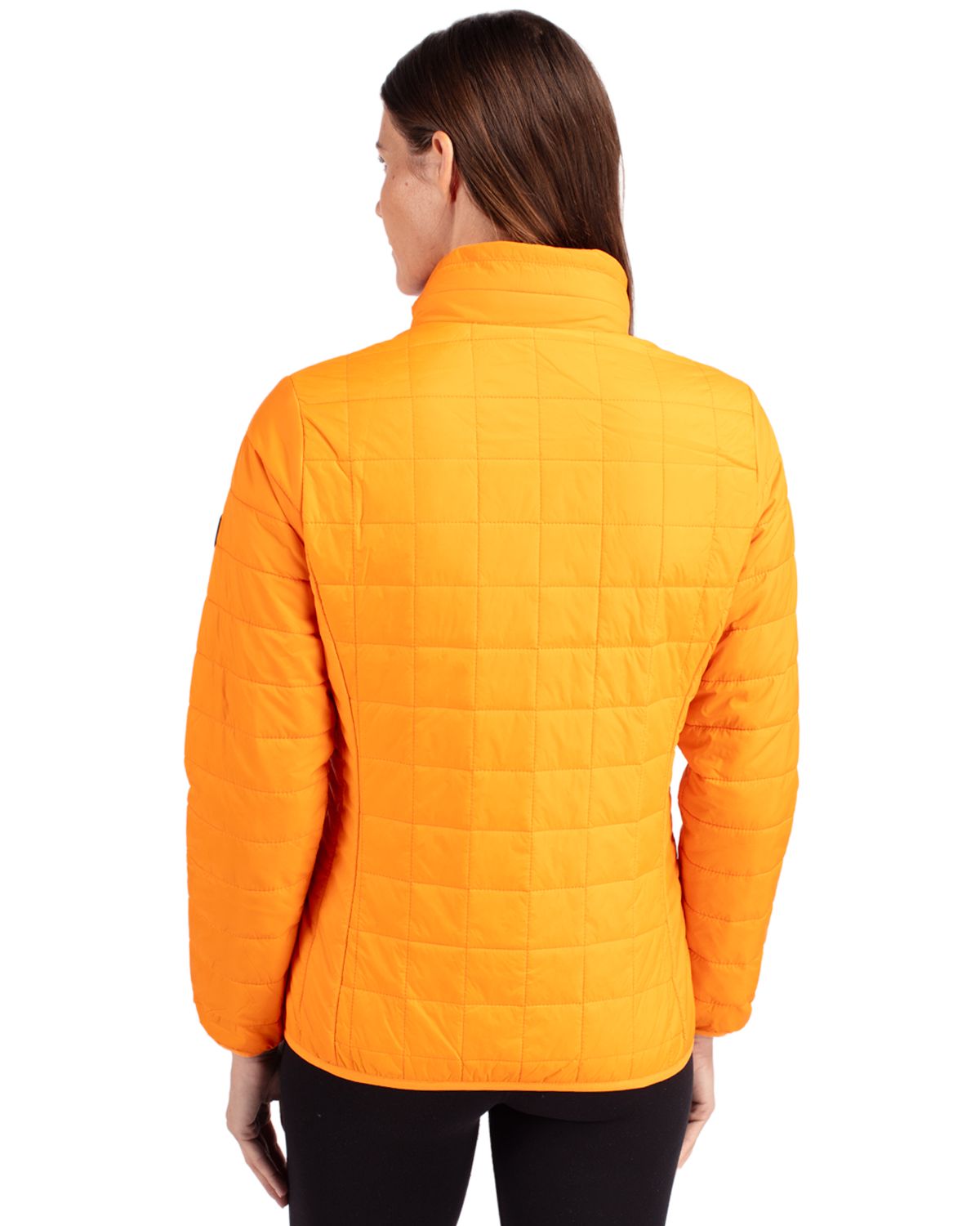 Cutter & Buck Women's Rainier Recycled Insulated Puffer Full Zip Jacket
