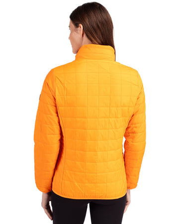 Cutter & Buck Women's Rainier Recycled Insulated Puffer Full Zip Jacket
