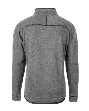 Cutter & Buck Men's Mainsail Sweater-Knit Half Zip Jacket