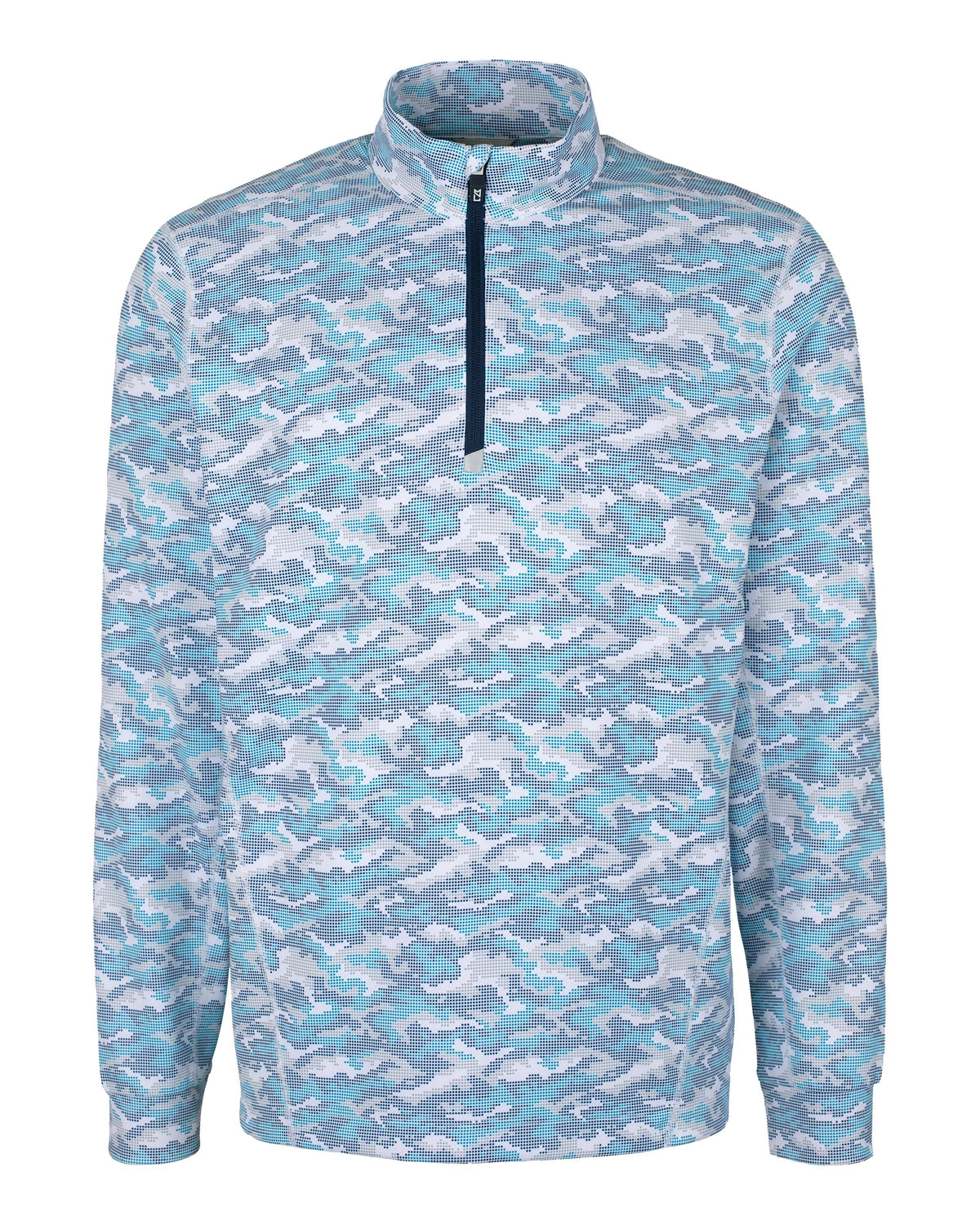 Cutter & Buck Men's Traverse Camo Quarter Zip Pullover