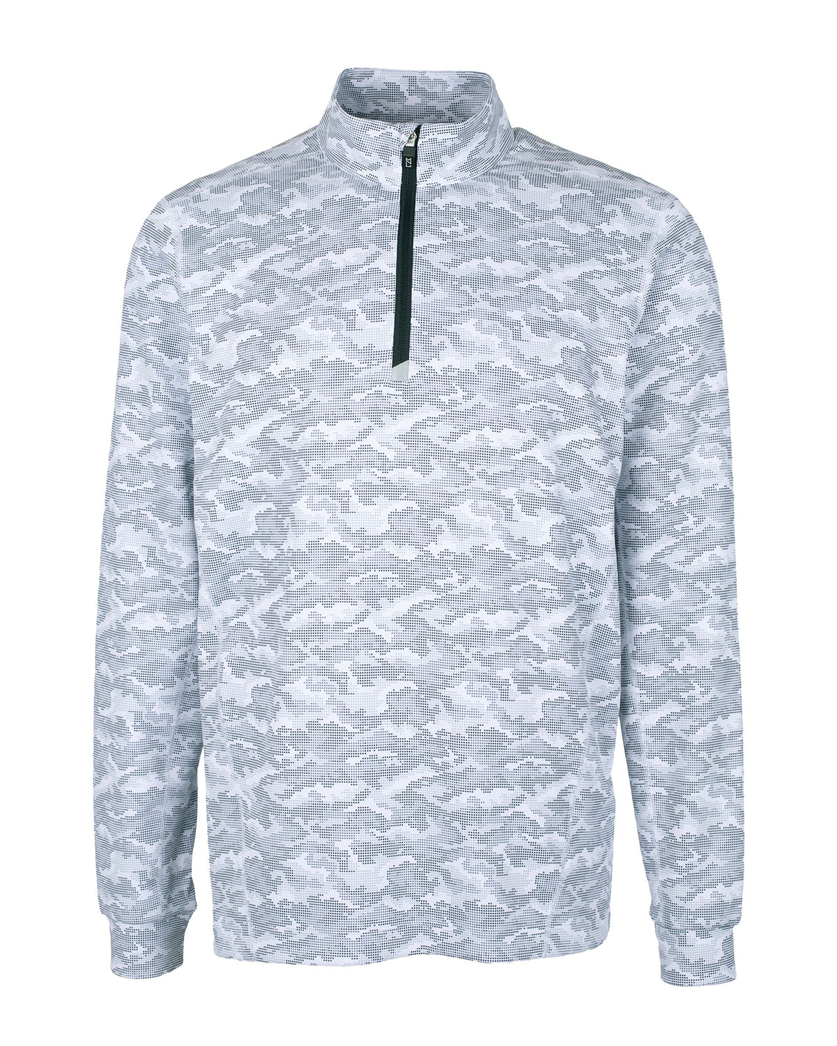 Cutter & Buck Men's Traverse Camo Quarter Zip Pullover-1