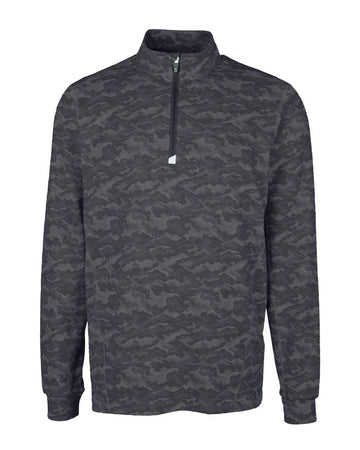 Cutter & Buck Men's Traverse Camo Quarter Zip Pullover