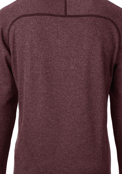 Cutter & Buck Men's Mainsail Sweater-Knit Half Zip Jacket