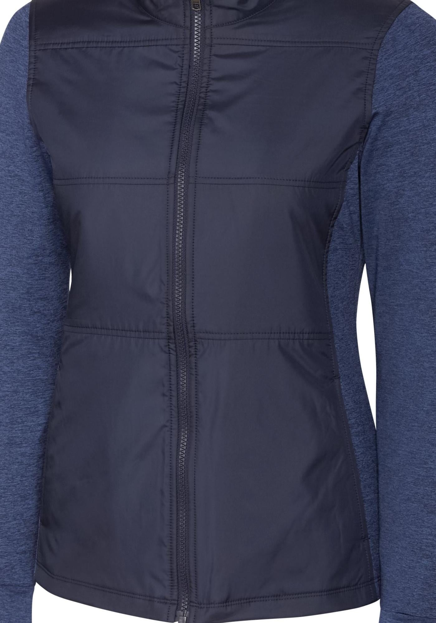 Cutter & Buck Women's Stealth Recycled Hybrid Quilted Windbreaker Jacket