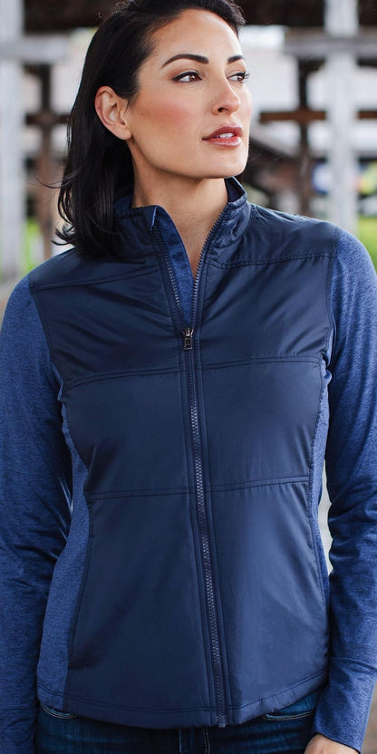 Cutter & Buck Women's Stealth Recycled Hybrid Quilted Windbreaker Jacket