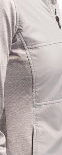 Cutter & Buck Women's Stealth Recycled Hybrid Quilted Windbreaker Jacket