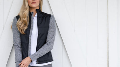 Cutter & Buck Women's Stealth Recycled Hybrid Quilted Windbreaker Jacket