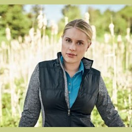 Cutter & Buck Women's Stealth Recycled Hybrid Quilted Windbreaker Jacket