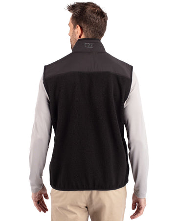 Cutter & Buck Men's Cascade Big & Tall Full Zip Vest