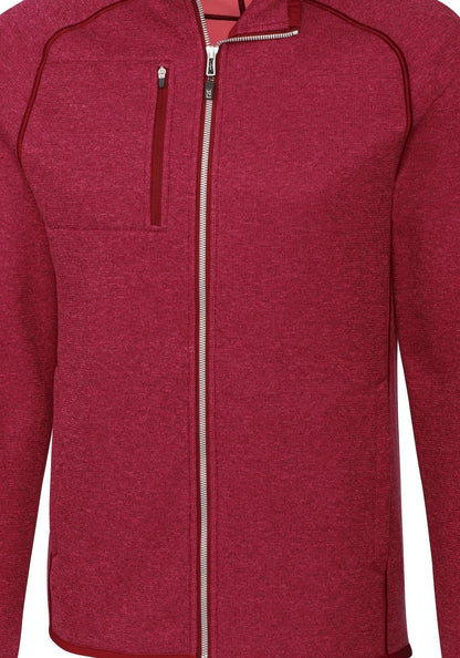 Cutter & Buck Men's Mainsail Sweater-Knit Full Zip Jacket