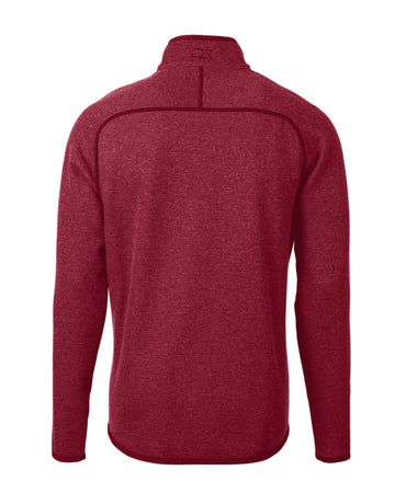 Cutter & Buck Men's Mainsail Sweater-Knit Full Zip Jacket