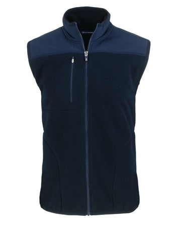 Cutter & Buck Men's Cascade Big & Tall Full Zip Vest