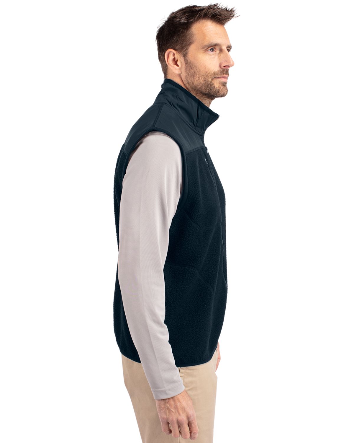 Cutter & Buck Men's Cascade Big & Tall Full Zip Vest