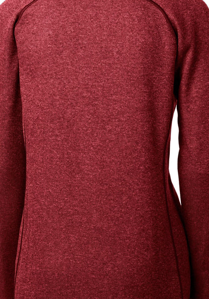 Cutter & Buck Women's Mainsail Sweater-Knit Full Zip Jacket