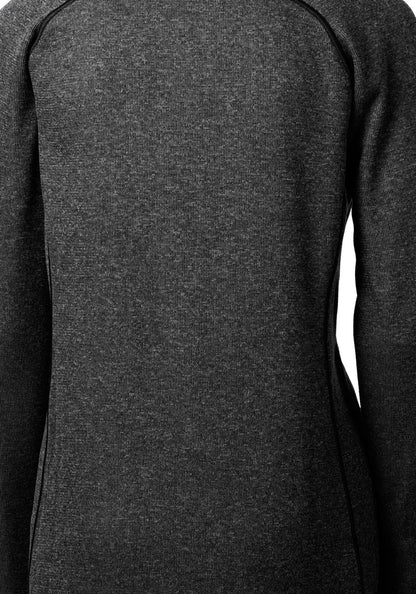 Cutter & Buck Women's Mainsail Sweater-Knit Full Zip Jacket