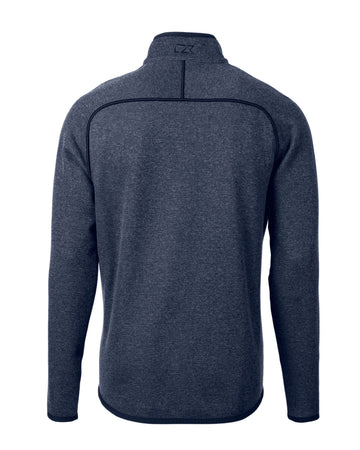 Cutter & Buck Men's Mainsail Sweater-Knit Full Zip Jacket