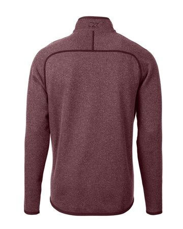 Cutter & Buck Men's Mainsail Sweater-Knit Full Zip Jacket
