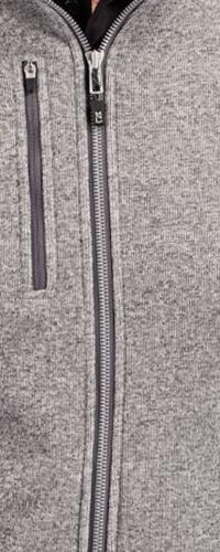 Cutter & Buck Men's Mainsail Sweater-Knit Full Zip Jacket