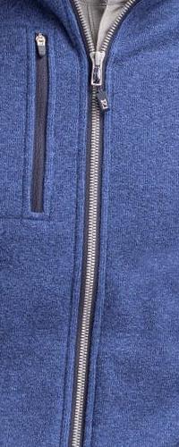 Cutter & Buck Men's Mainsail Sweater-Knit Full Zip Jacket