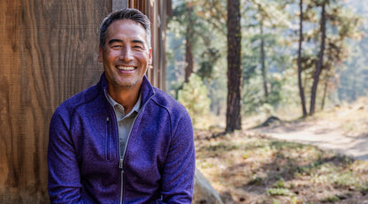 Cutter & Buck Men's Mainsail Sweater-Knit Full Zip Jacket