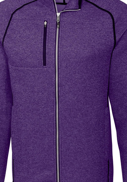 Cutter & Buck Men's Mainsail Sweater-Knit Full Zip Jacket